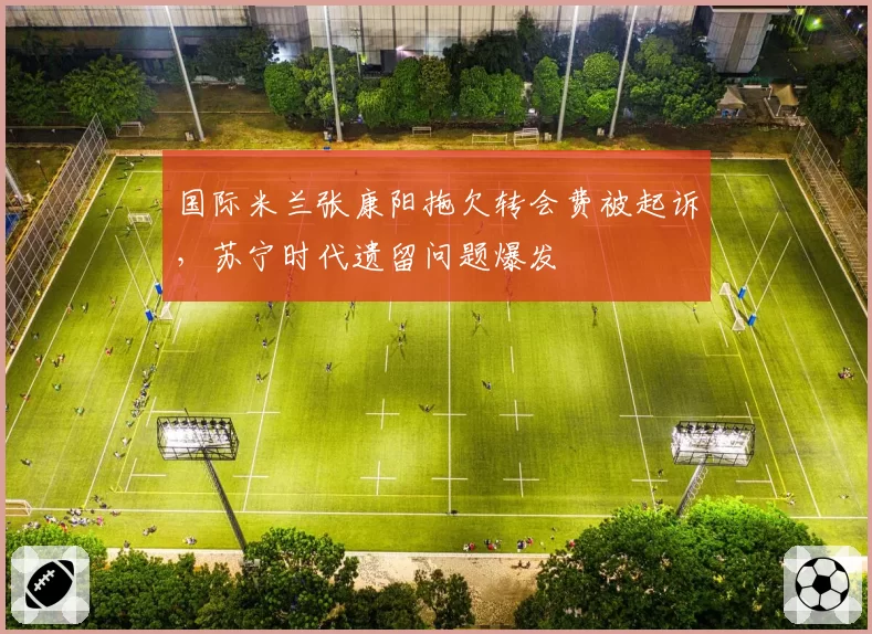 国际米兰张康阳拖欠转会费被起诉,苏宁时代遗留问题爆发