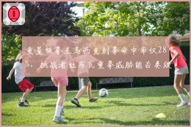 重量级拳王乌西克刺拳命中率仅28%,挑战者杜布瓦重拳威胁能否奏效?